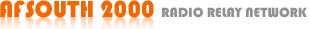 AFSOUTH 2000 - Radio relay network